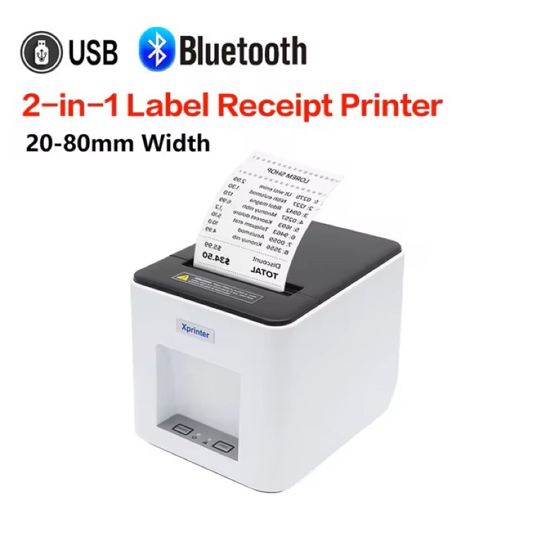 Xprinter XP-361U, USB+Bluetooth